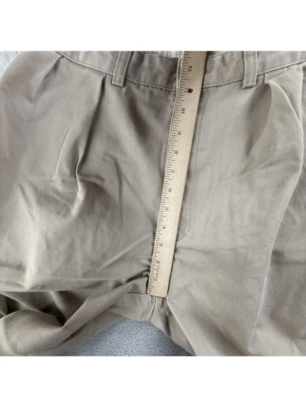 Polo Ralph Lauren Pants Mens 34x30 Beige Classic Fit Pleated Polo Chino Preppy